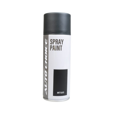Auto Choice Direct - Spray Paints - Matt Black Spray Paint - Car Accessories UK